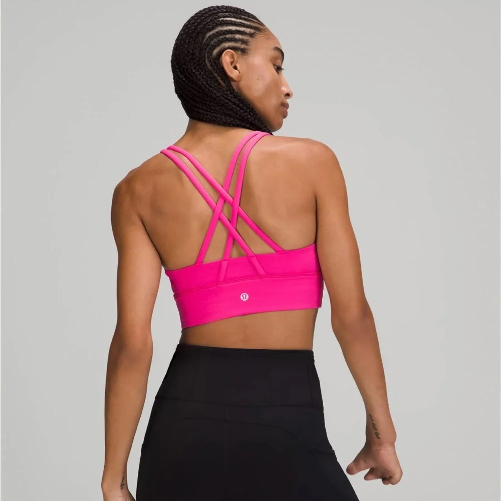 Lululemon long line energy bra sonic pink - Picture 4 of 4